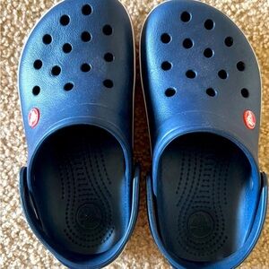 CROCS Kids Navy Blue Sandals